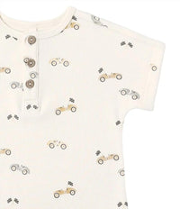 Quincy Mae - Boy's Short Sleeve One-piece Romper