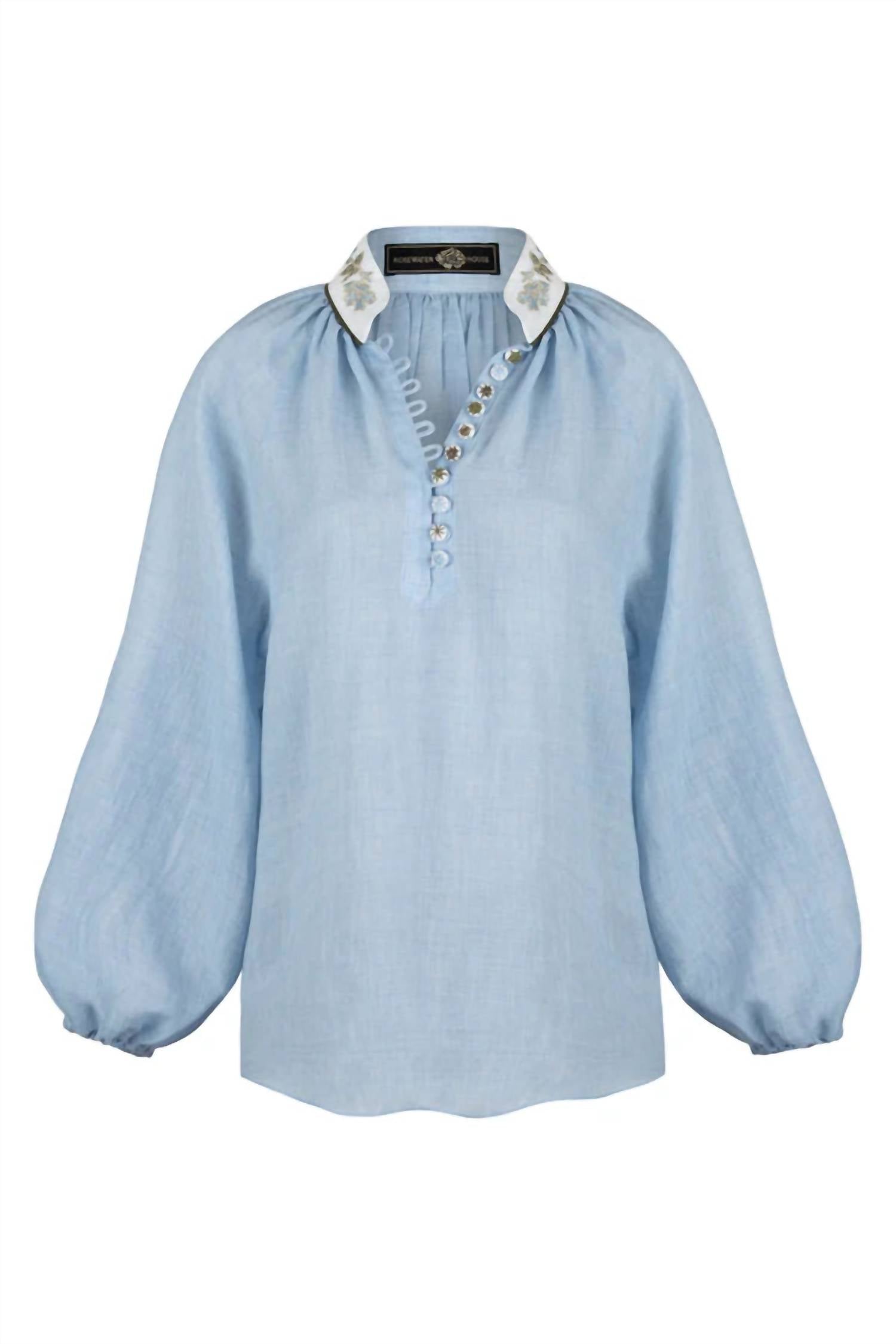 Rosewater House - Ivy Embroidery Blouse