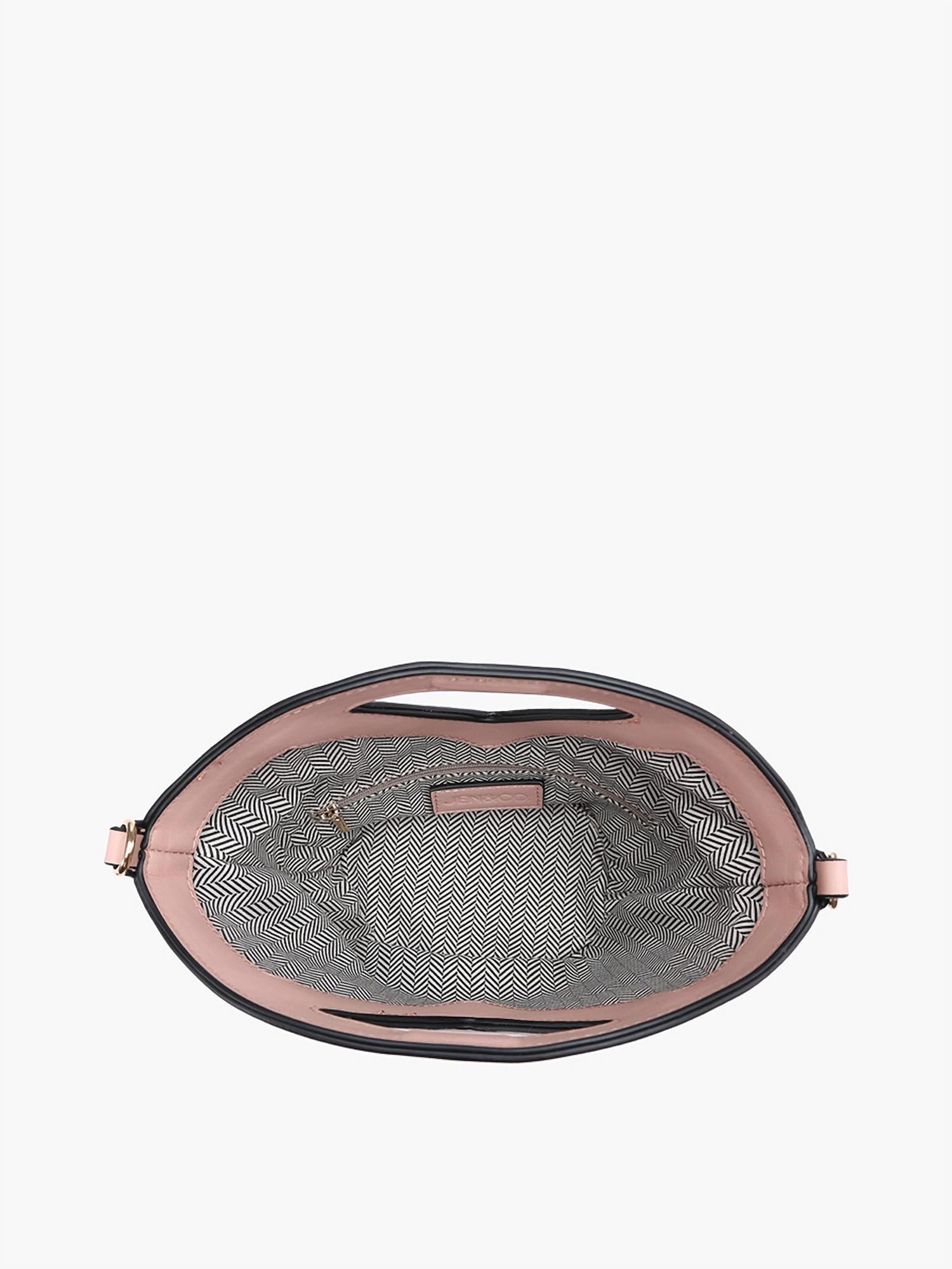 Jen & Co. - Women's Vegan Snake Bucket Bag