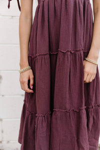 Mikarose Remington Midi Dress in brown - women's dress - view 6