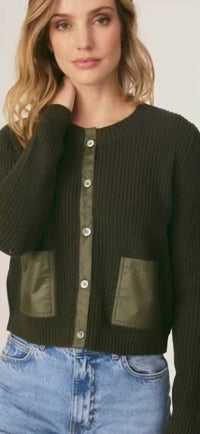 J. Society - Nylon Pocket Cardigan