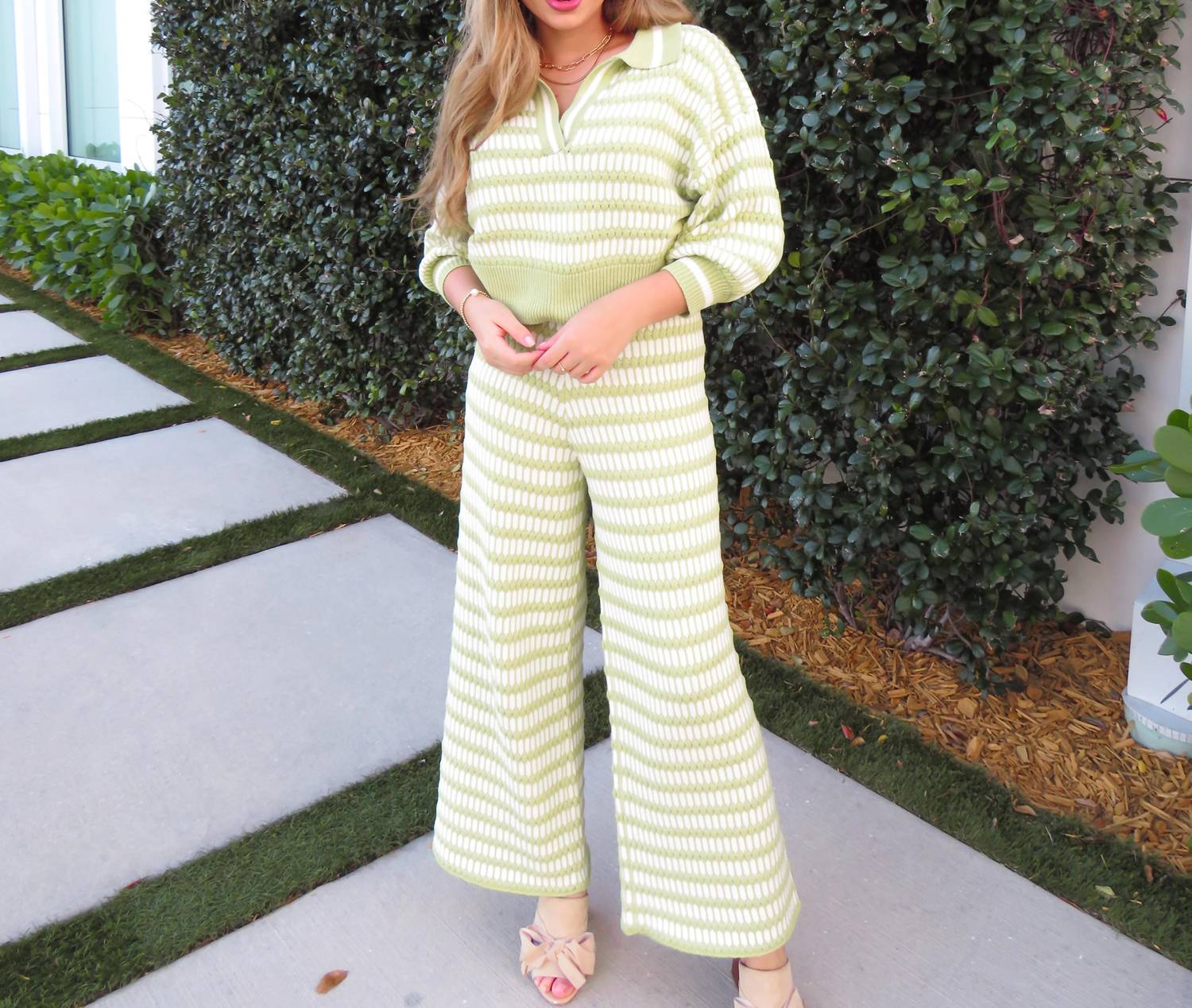 Whiteroom+Cactus - Aloe Stripe Knit Top