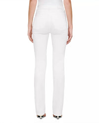 DL1961 - Women's Halle Straight High Rise Instasculpt Jeans in white - women's jeans - detail view