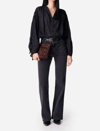 Vanessabruno - Nipoa V Neck Long Sleeve Blouse