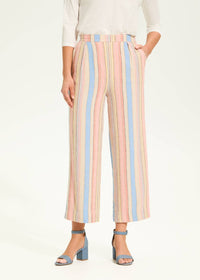 Fdj - Women's Aperol Stripe Crop Trouser