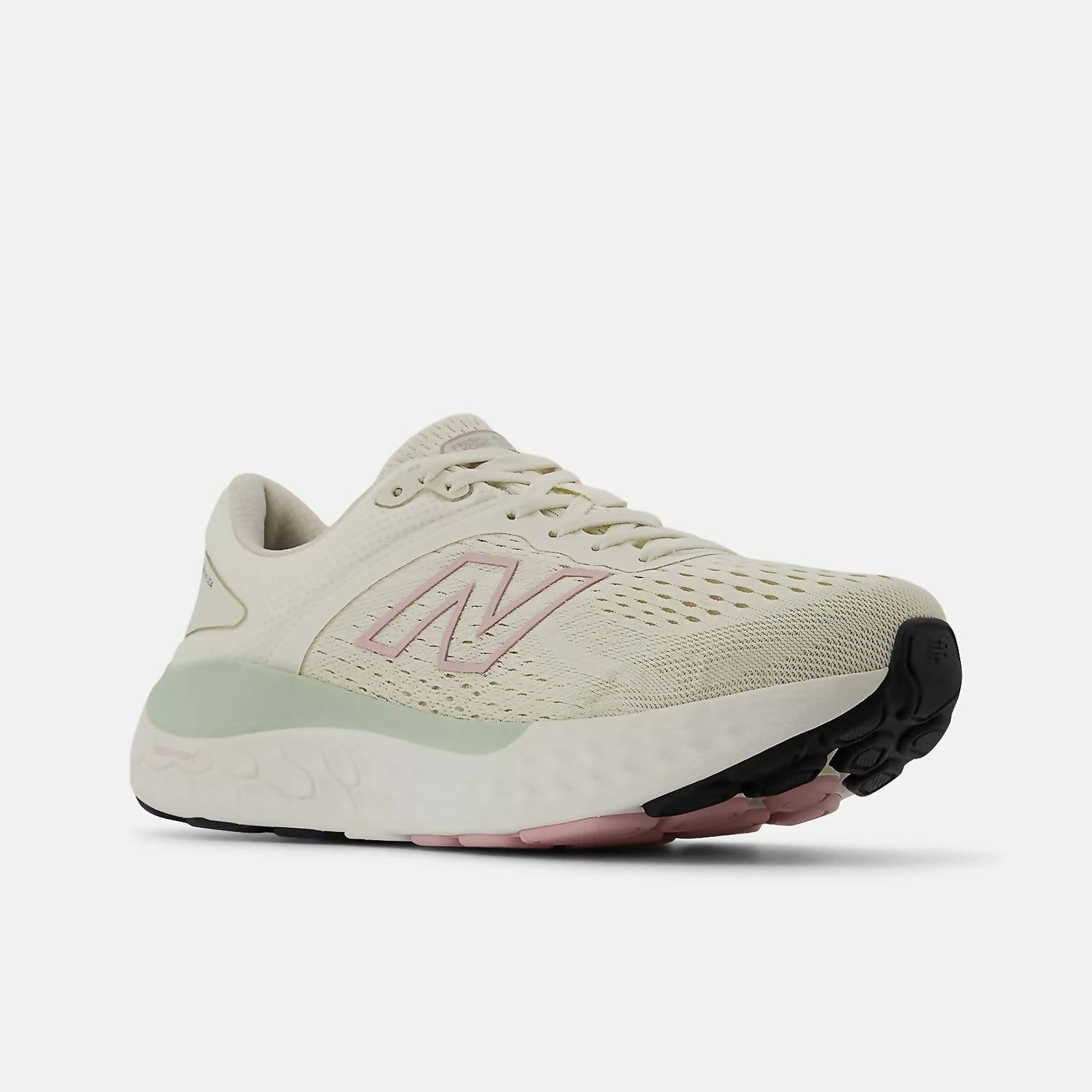 New Balance Women's Fresh Foam X 1540v4 Shoes in turtledove with silver moss - women's sneaker - detail view