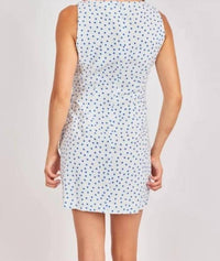 Sadie & Sage - Tidepool Wrap Over Mini Dress