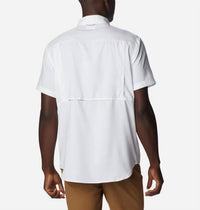 Columbia Silver Ridge Utility Lite Short Sleeve Shirt in white - men's shirt - alternate view