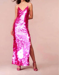 Loveshackfancy - Kaylen Sequined Maxi Dress
