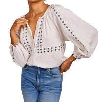 Emerson Fry - Frances Embroidery Blouse
