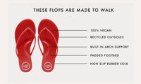 Solei Sea - Women's Indie Vegan Leather Thong Sandal