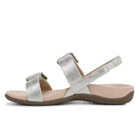 VIONIC Women's Reese Sandal in silver metallic - women's sandal - alternate view
