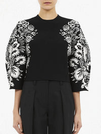 Ulla Johnson - Alara 3/4 Jacquard Pullover Sweater