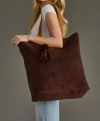 Panache - Women's Corduroy Tote Bag
