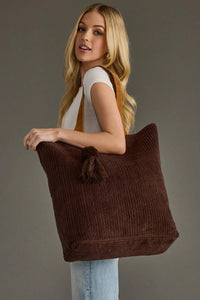 Panache - Women's Corduroy Tote Bag