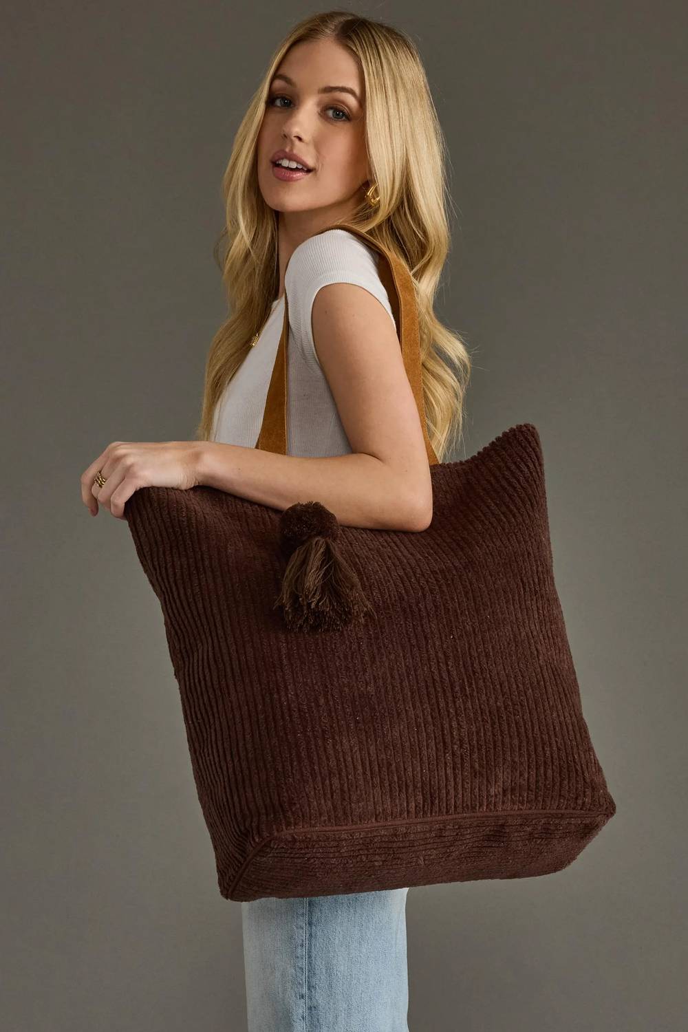 Panache - Women's Corduroy Tote Bag