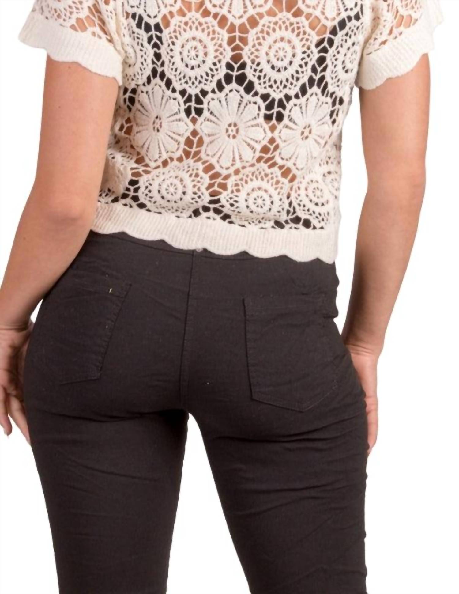 Gigi Moda - Diletta Crochet Cardigan