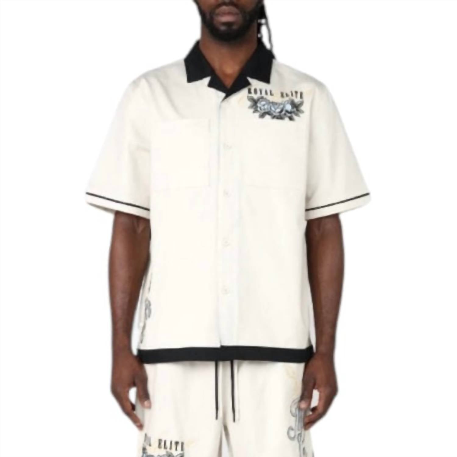 Smoke Rise - Boxy Country Club Short Sleeve Buttoned Down Set