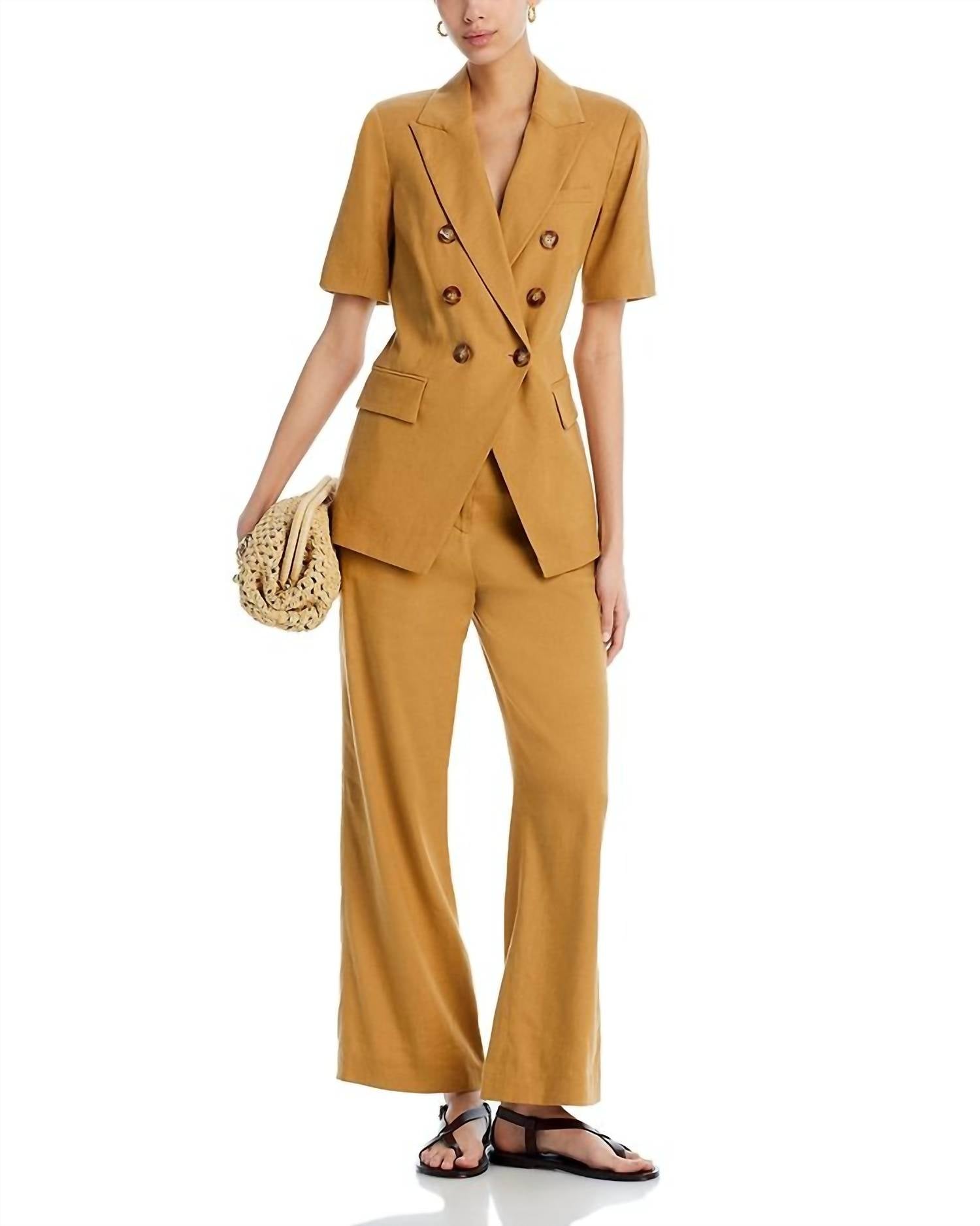 Veronica Beard - Jodie Wide Leg Pants