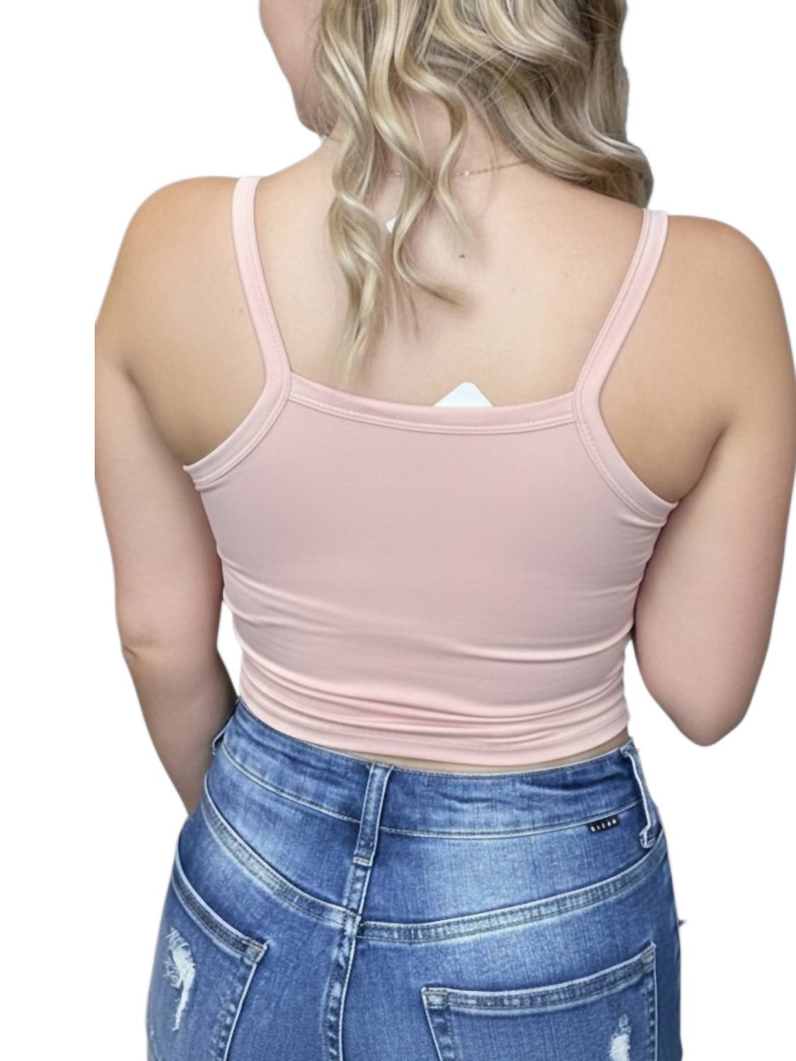 Phierce Fashions - Basic Padded Cropped Tank Top