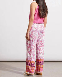 Tribal - Preslie Printed Floral Border Pants
