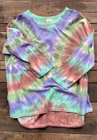 Jaded Gypsy - Wandering Meadows Tie Dye Sweatshirt