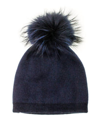 Linda Richards - Women's Angora Hat With Pom