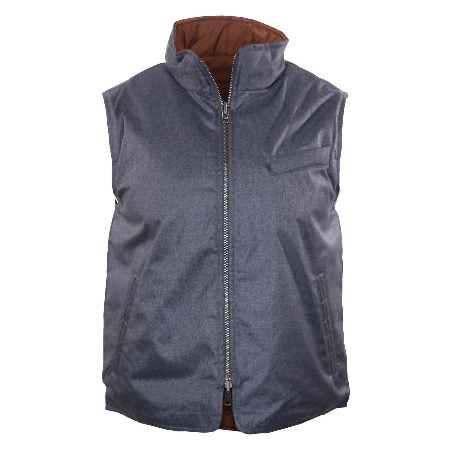 Hagen - Men's Flannel & Microfiber Reversible Vest
