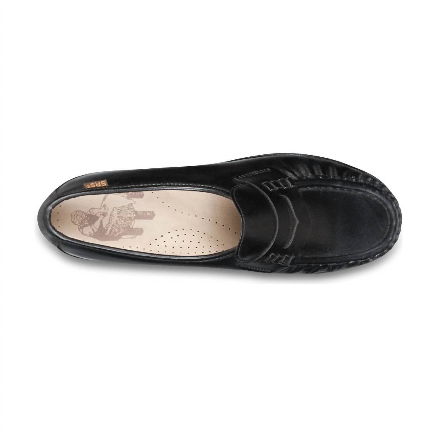 Sas - Women's Classic Penny Loafer Wedged Shoes