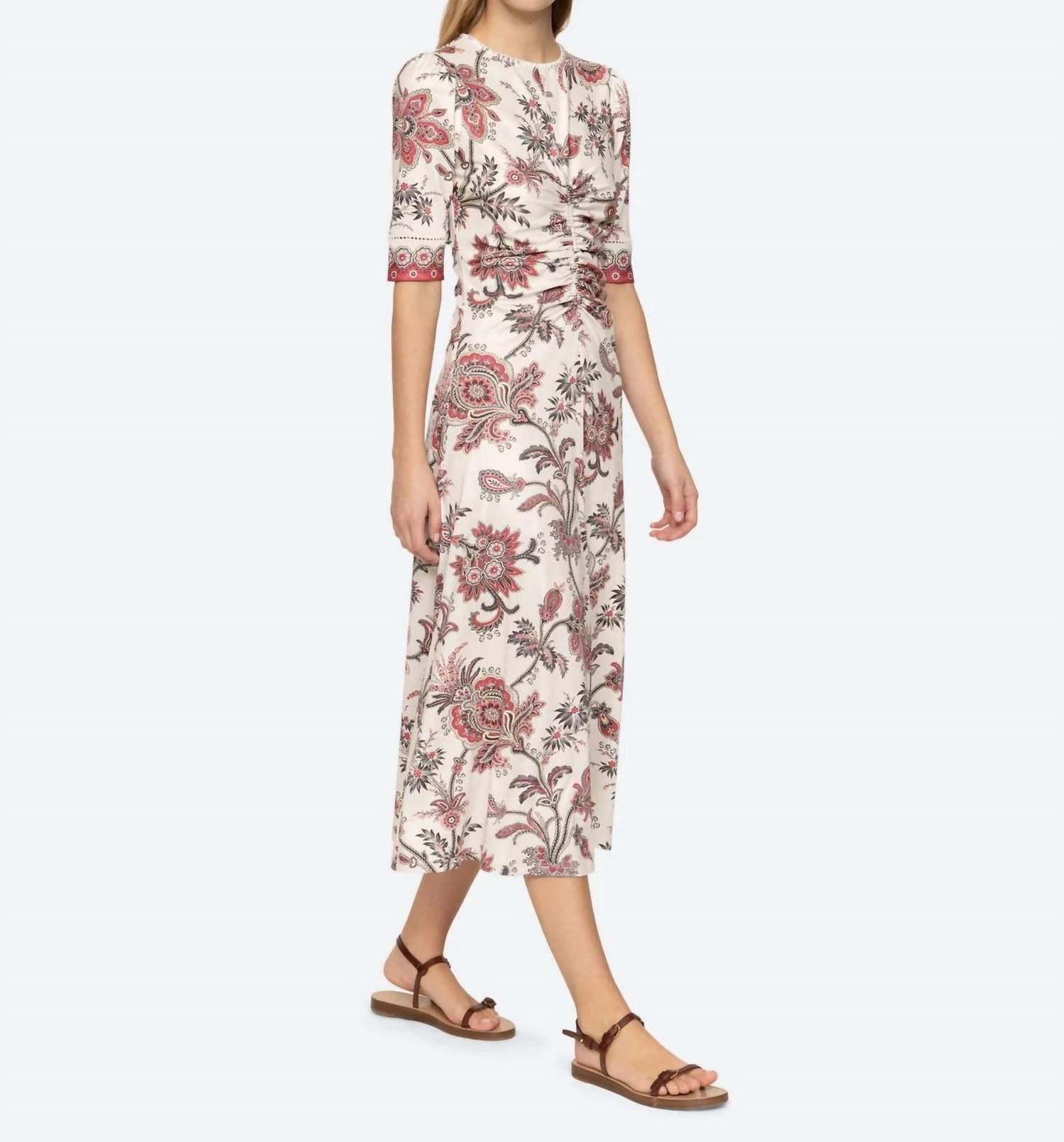 Sea - Cassandra Ruched Maxi Dress