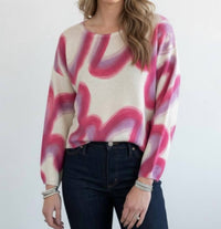 Colorush - Wander Wave Crew Sweater