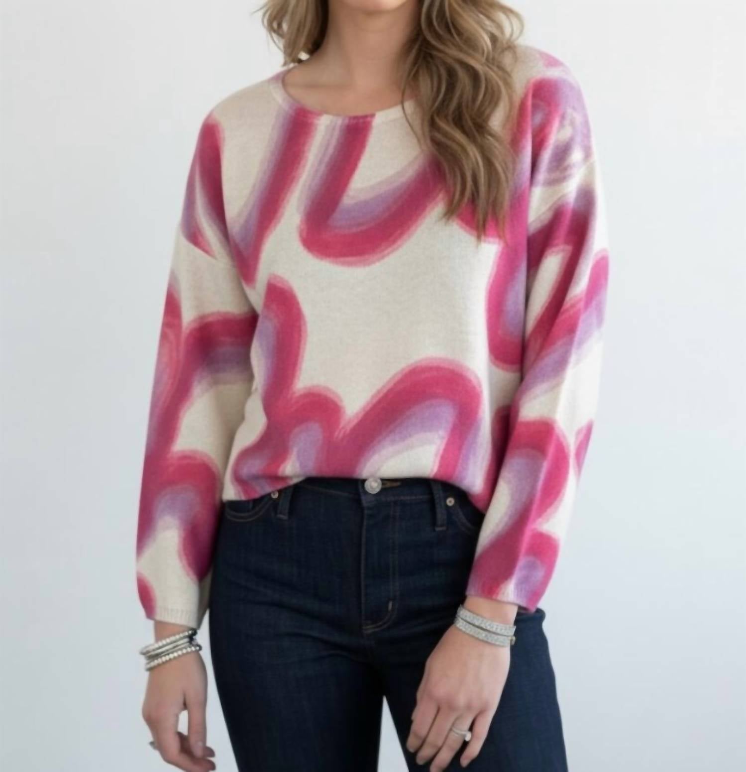 Colorush - Wander Wave Crew Sweater