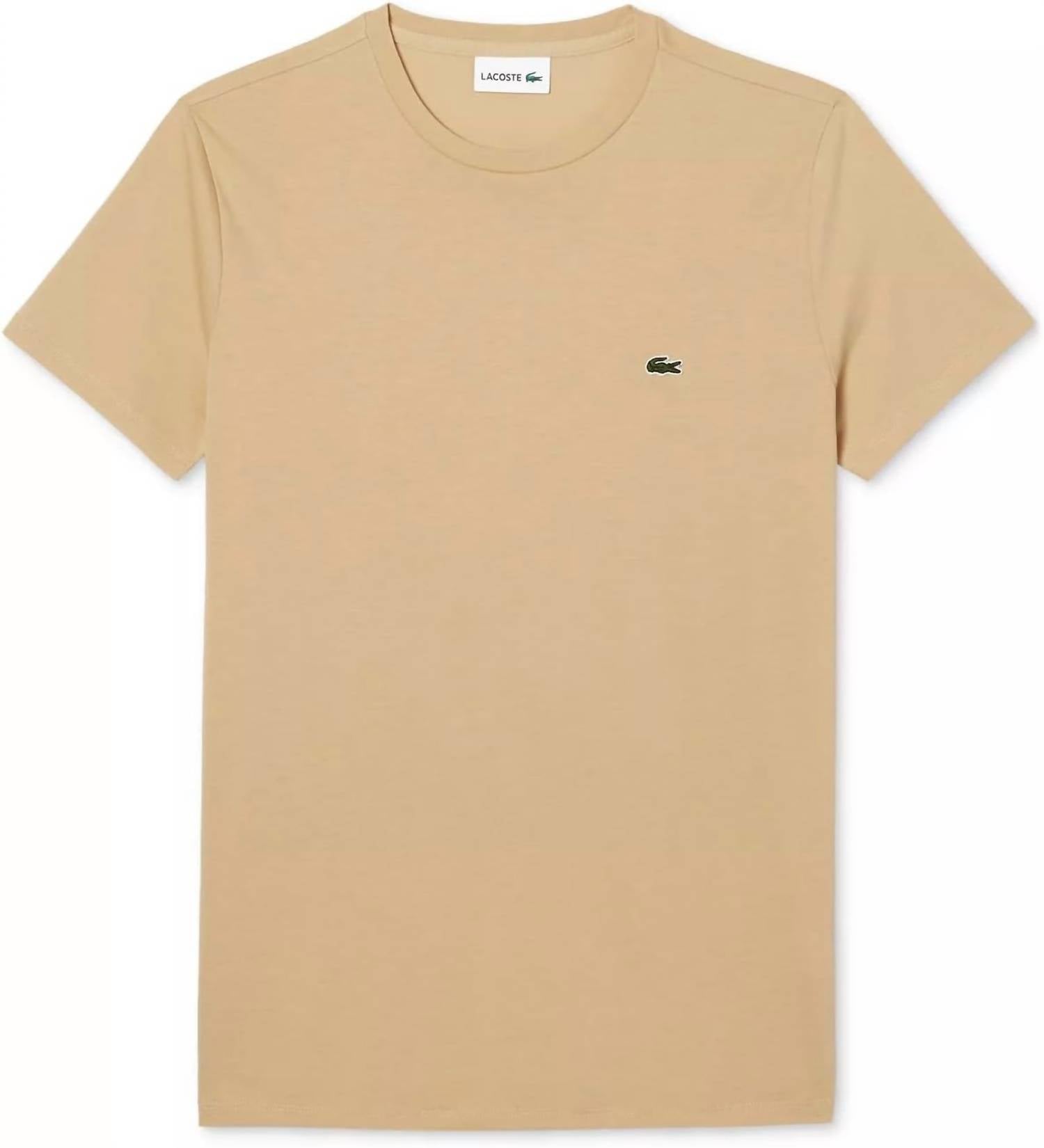 Lacoste - Men's Short Sleeve Crew Neck Pima Cotton Jersey T-shirt