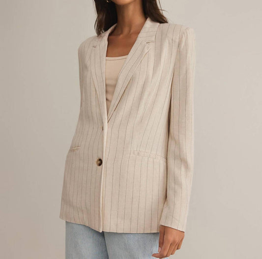 Z Supply - Livingston Pinstripe Blazer