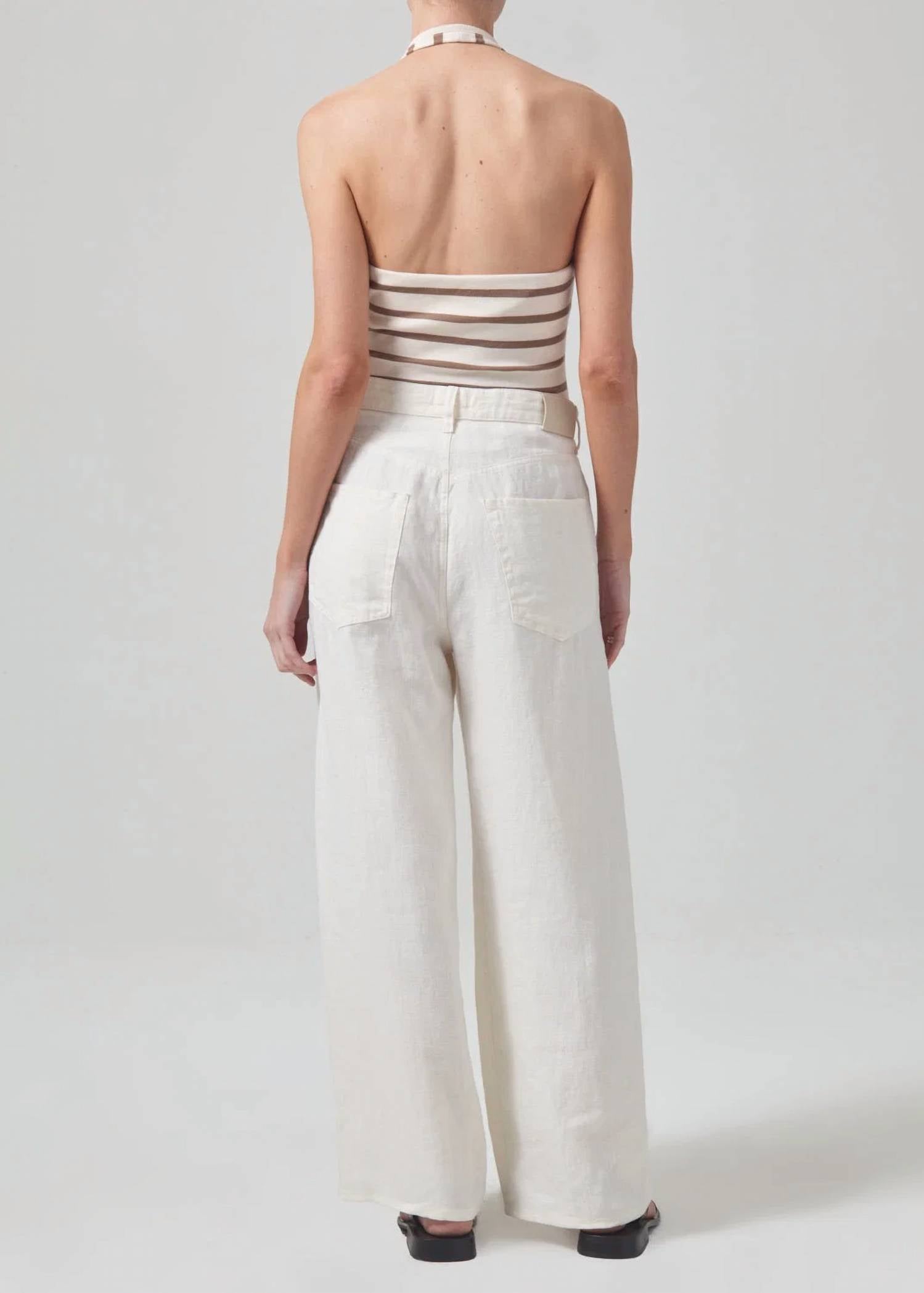 Citizens Of Humanity - Brynn Drawstring Linen Trouser