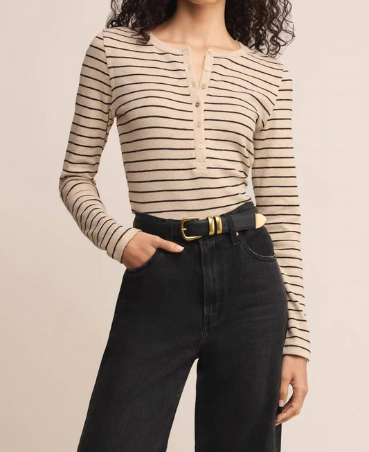 Z Supply - Eve Striped Henley Top