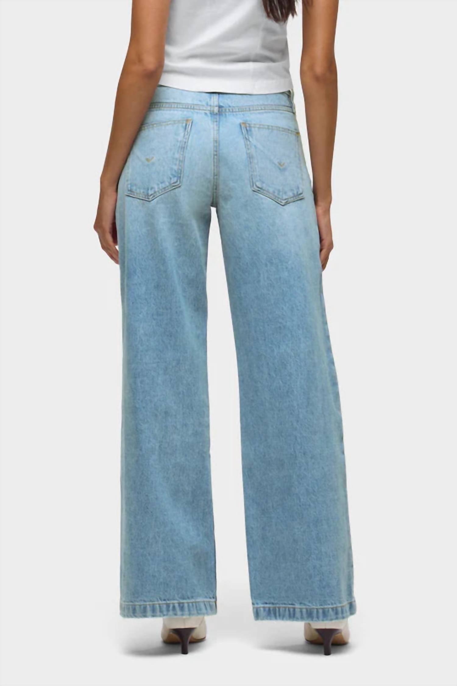 Hudson Rylee Low-Rise Loose Jean in monarch - women's jeans - alternate view
