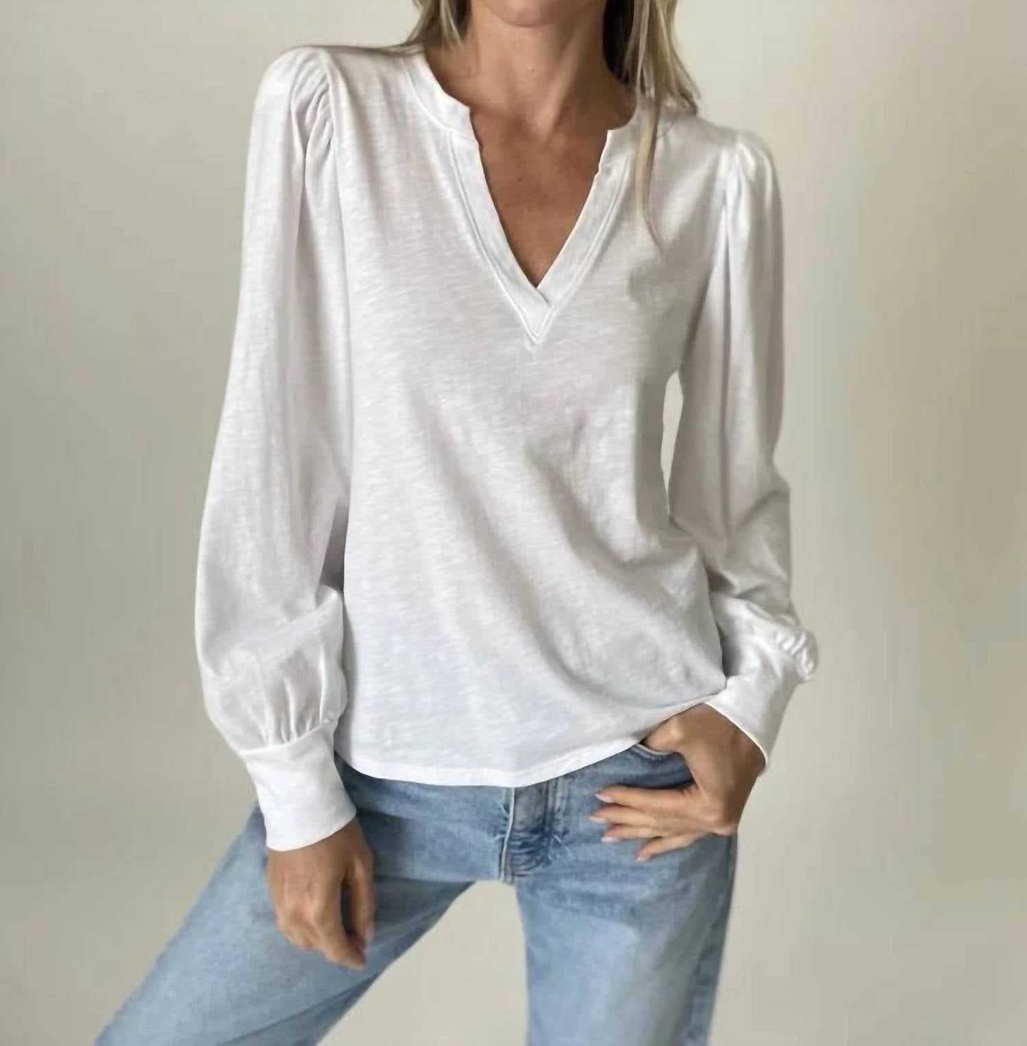 Six/Fifty - Kira V-neck Top