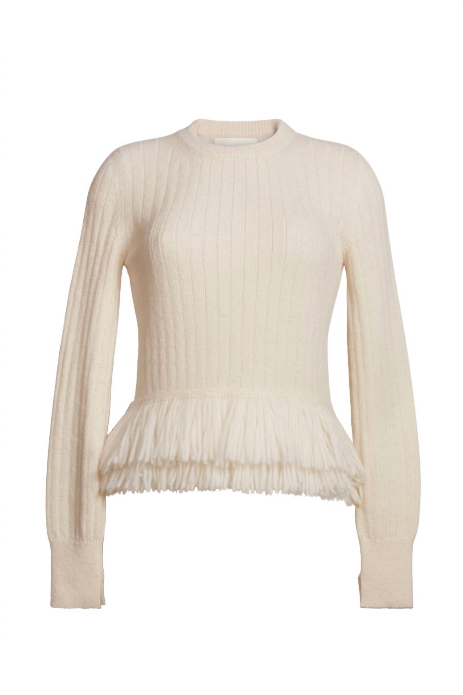 ELEVEN SIX Colette Sweater in ivory - women's sweater - view 4