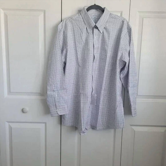 Brooks Brothers - Men's Non Iron Long Sleeve Button Up Shirt