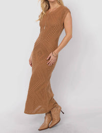 Sadie & Sage - Wandering Intricate Knit Dress