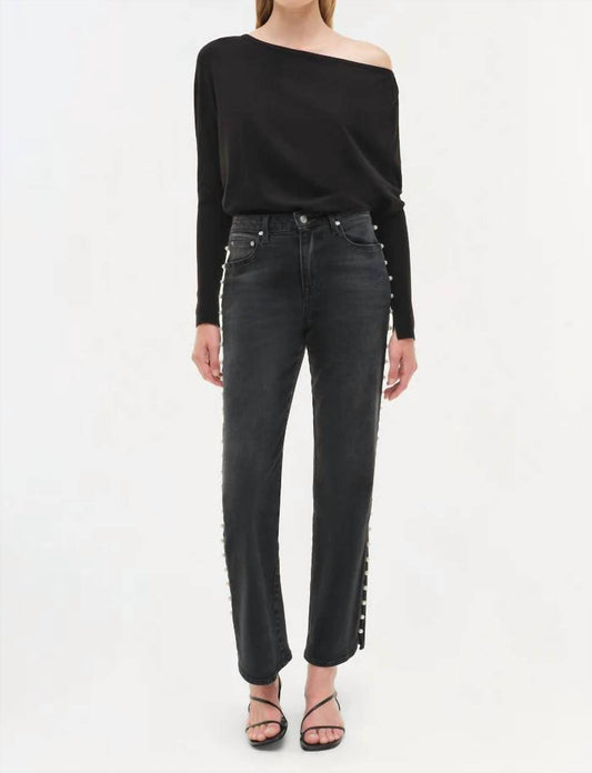 Simkhai - Amelia High Rise Straight Leg Jeans