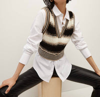 Veronica Beard - Spear Mixed Media Vest