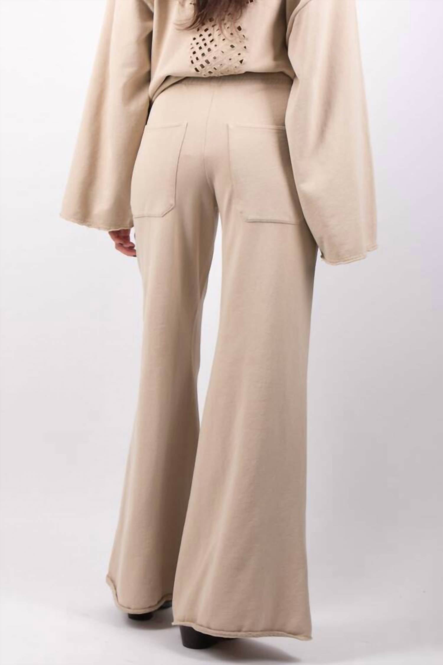 DOROTHEE SCHUMACHER Natural Power Pants in creamy green - women's pants - alternate view