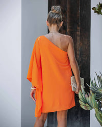 Lavender J - One Shoulder Carrie Dress