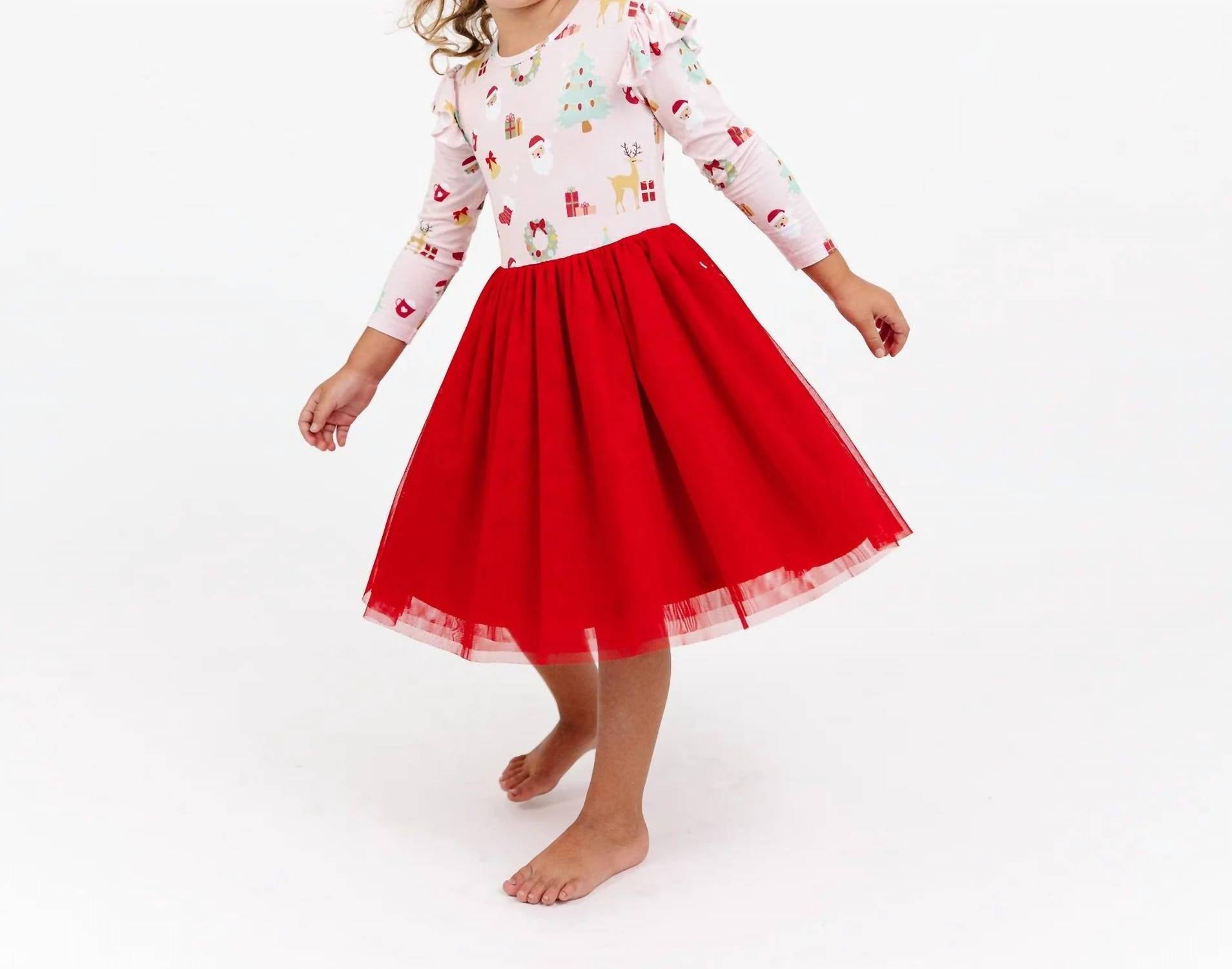 Emerson And Friends - Sugar Plum Bamboo Tulle Dress