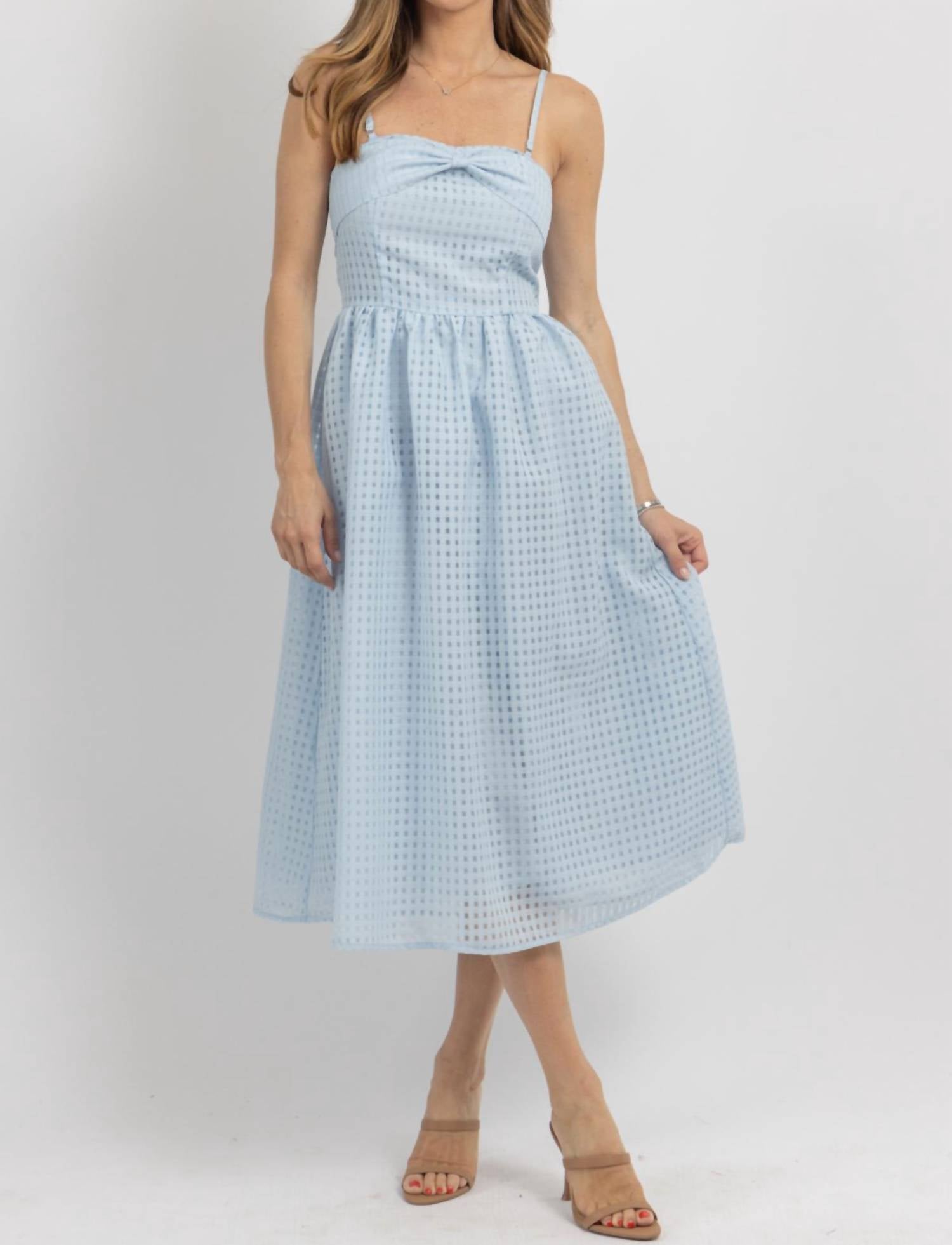 Sugarlips - Leon Eyelet Midi Dress