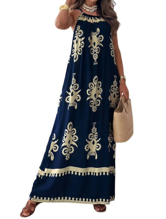 Cw Collective - Tina Abstract Patterned Maxi Dress