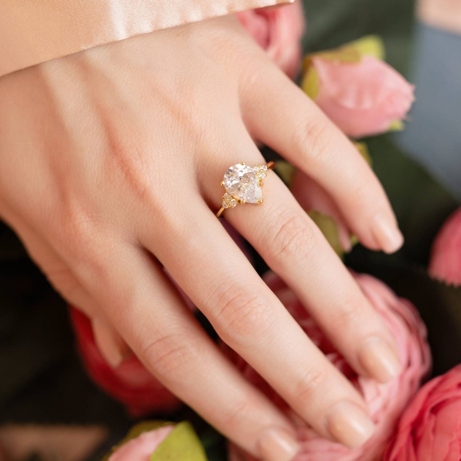 Starlette Women's Be The Belle Ring in gold - women's jewelry - alternate view