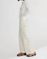Significant Other - Georgia Check High Waist Trouser Pant